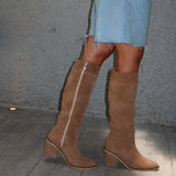 BOTAS CAÑA ALTA XENA SUEDE